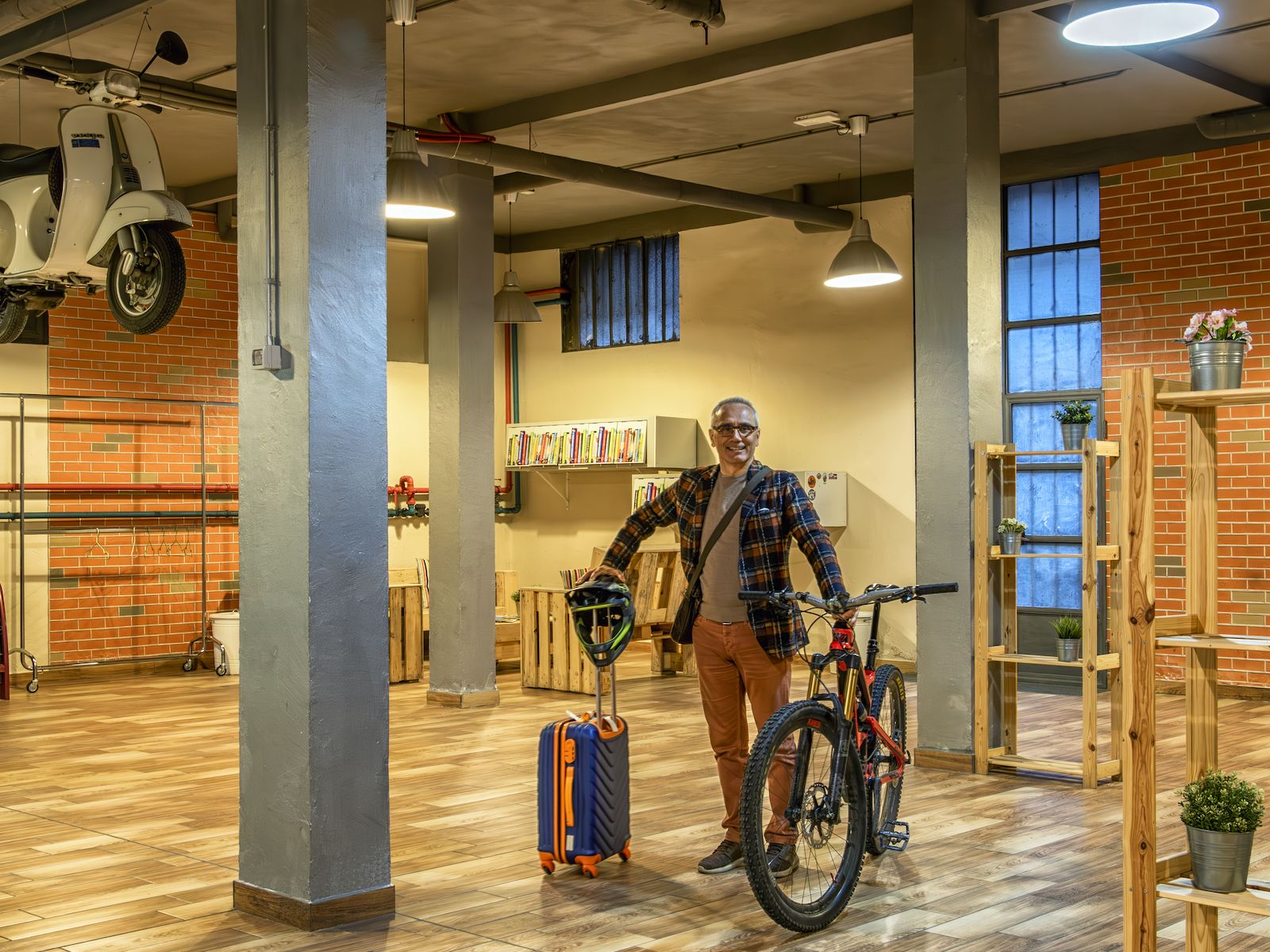 Garage e officina per bici all'Hotel Napoleon - Hotel per ciclisti